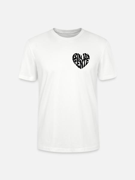 Bin in Rente - Stanley/Stella Unisex Bio-T-Shirt CRAFTER - Weiß
