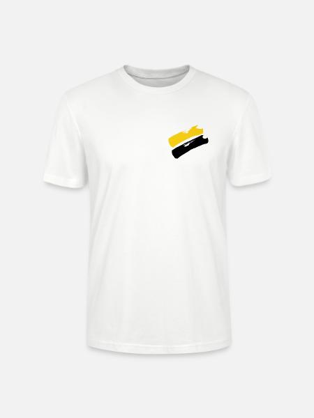 Sachsen-Anhalt Flagge - Stanley/Stella Unisex Bio-T-Shirt CRAFTER - Weiß
