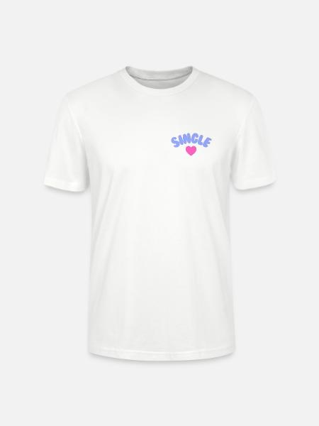 Single Selflove  - Stanley/Stella Unisex Bio-T-Shirt CRAFTER - Weiß
