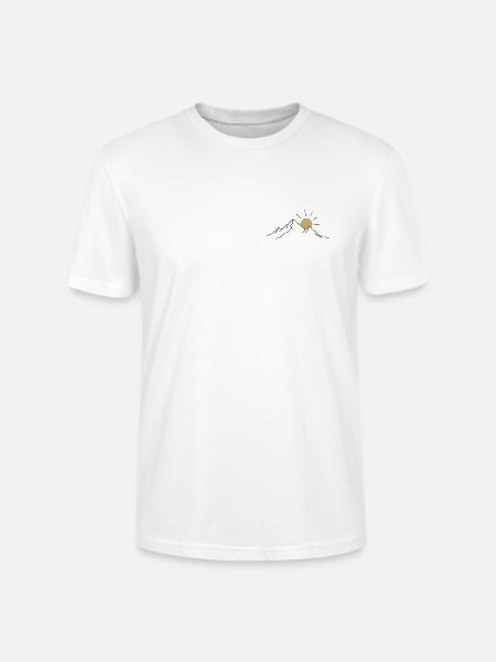 Berg Sonne - Stanley/Stella Unisex Bio-T-Shirt CRAFTER - Weiß