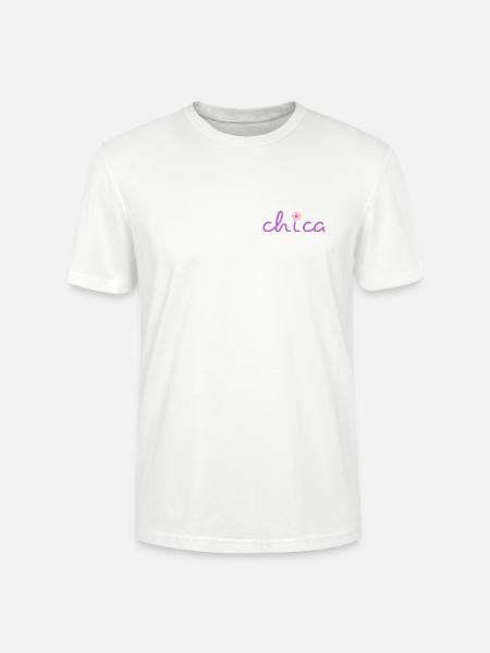 Chica-Blume - Stanley/Stella Unisex Bio-T-Shirt CRAFTER - Weiß