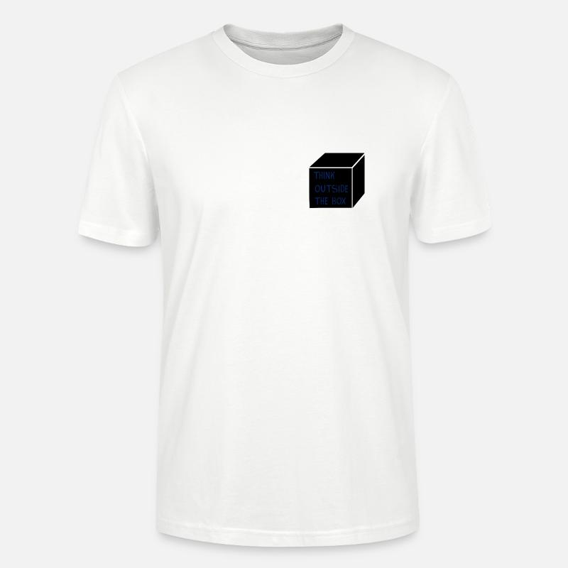 Think outside the box - Stanley/Stella Unisex Bio-T-Shirt CRAFTER - Weiß