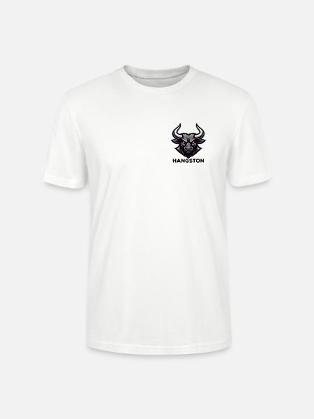 Hangston Stierkopf Logo - Stanley/Stella Unisex Bio-T-Shirt CRAFTER - Weiß