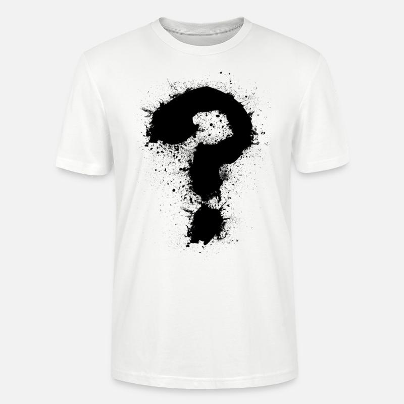 Fragezeichen - Stanley/Stella Unisex Bio-T-Shirt CRAFTER - Weiß