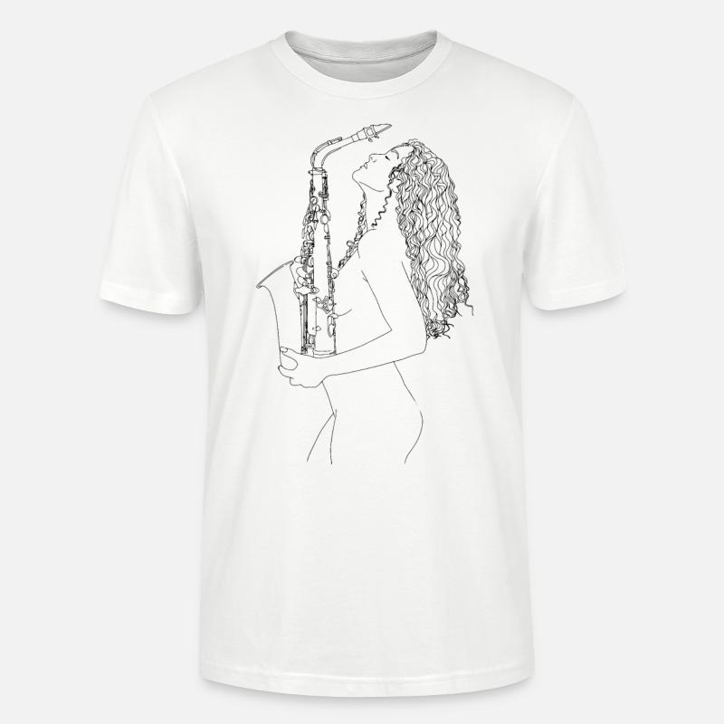 1 - Stanley/Stella Unisex Bio-T-Shirt CRAFTER - Weiß