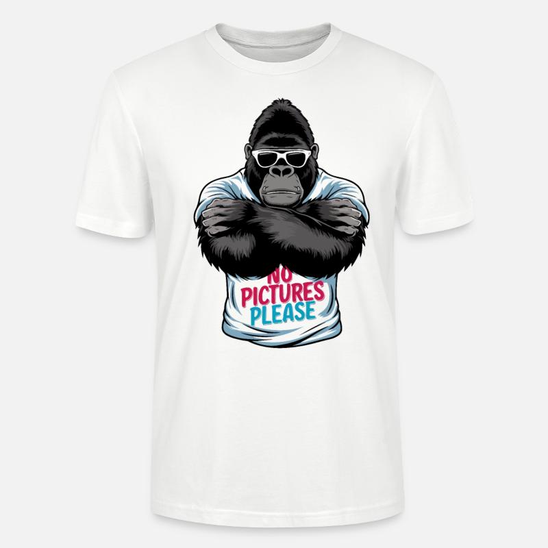 Keine Bilder bitte - Stanley/Stella Unisex Bio-T-Shirt CRAFTER - Weiß