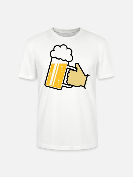 XGruß from Bavaria (L3) - Stanley/Stella CRAFTER Unisex Organic T-Shirt - white