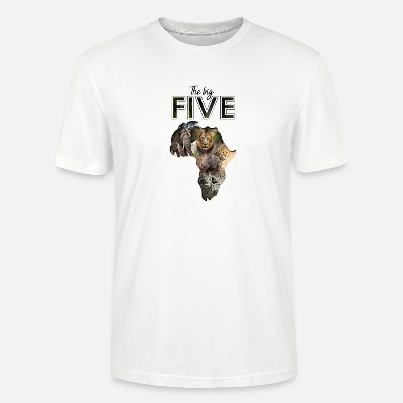 Big Five - Stanley/Stella Unisex Bio-T-Shirt CRAFTER - Weiß
