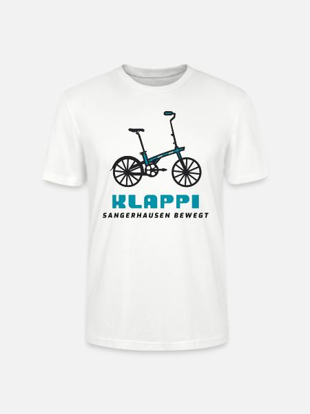 Südharz Merch - Klappi Sangerhausen - Stanley/Stella Unisex Bio-T-Shirt CRAFTER - Weiß