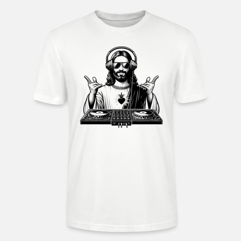 Moderner Jesus - Stanley/Stella Unisex Bio-T-Shirt CRAFTER - Weiß