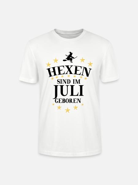 Witch July - Stanley/Stella CRAFTER Unisex Organic T-Shirt - white