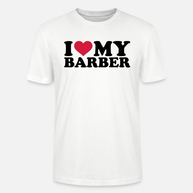 Barbier - Stanley/Stella Unisex Bio-T-Shirt CRAFTER - Weiß