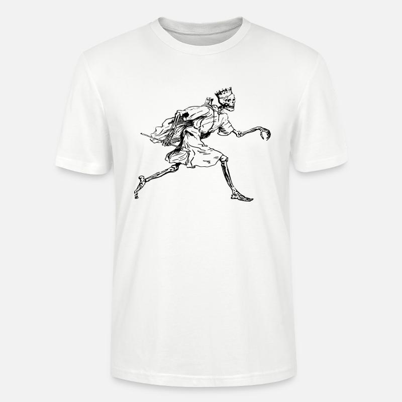 Skull King - Stanley/Stella Unisex Bio-T-Shirt CRAFTER - Weiß