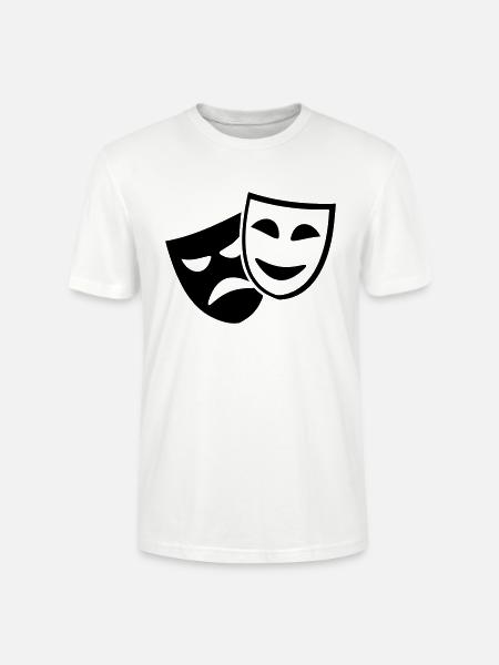 Théâtre - T-shirt bio CRAFTER Stanley Stella Unisexe - blanc
