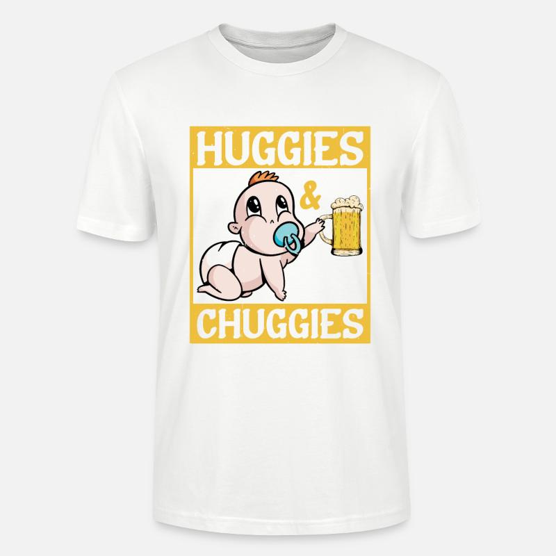 Huggies et Chuggies 20 - T-shirt bio CRAFTER Stanley Stella Unisexe - blanc