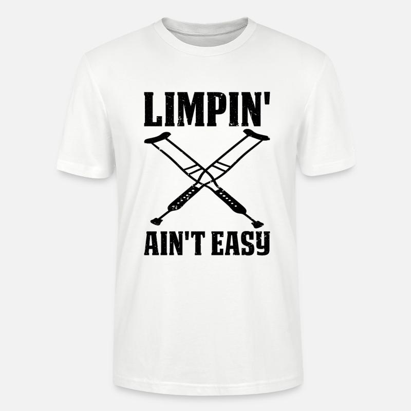 Limpin' Ain't Easy 20 - Stanley/Stella Unisex Bio-T-Shirt CRAFTER - Weiß