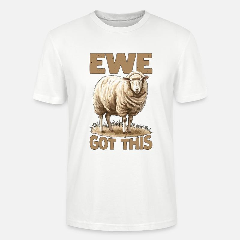 Ewe Got This 2 - Stanley/Stella Unisex Bio-T-Shirt CRAFTER - Weiß