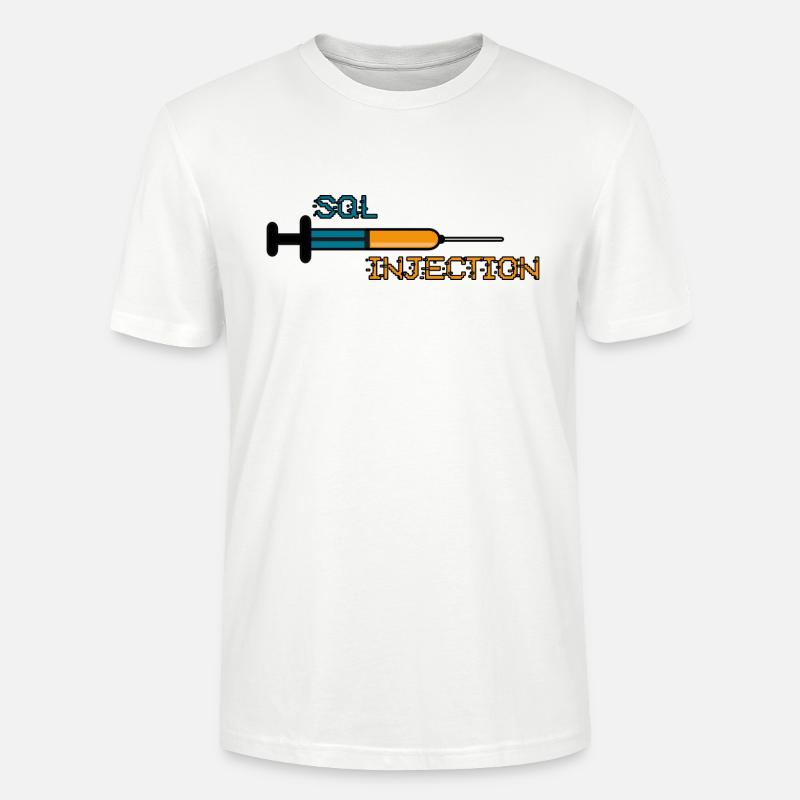 Injection SQL - T-shirt bio CRAFTER Stanley Stella Unisexe - blanc