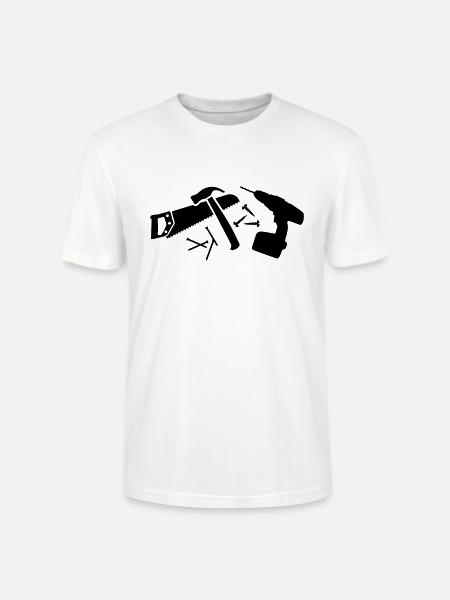 Tools - Stanley/Stella CRAFTER Unisex Organic T-Shirt - white