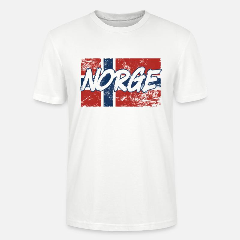 conception Norge - T-shirt bio CRAFTER Stanley Stella Unisexe - blanc