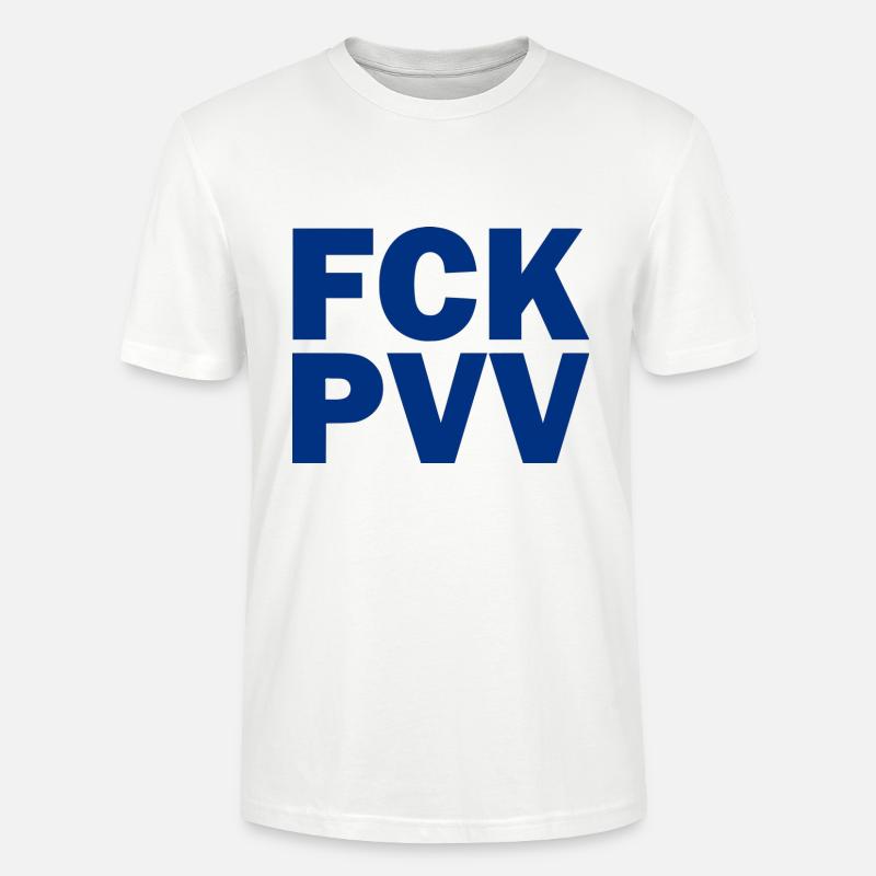 Fck pvv - Stanley/Stella Unisex Bio-T-Shirt CRAFTER - Weiß