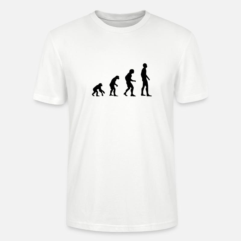 évolution - T-shirt bio CRAFTER Stanley Stella Unisexe - blanc
