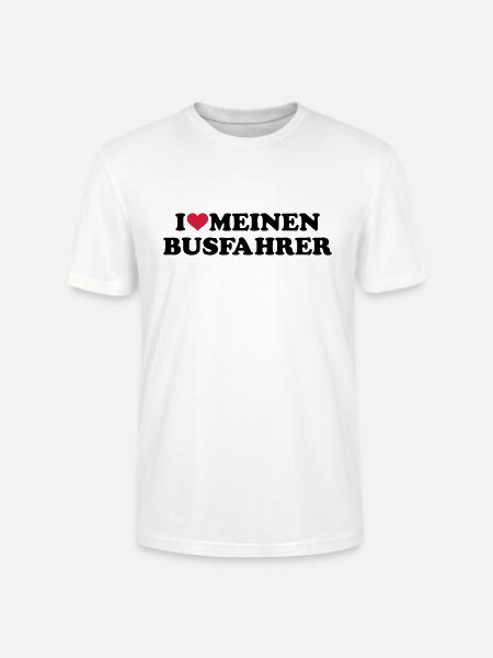 Busfahrer - Stanley/Stella Unisex Bio-T-Shirt CRAFTER - Weiß
