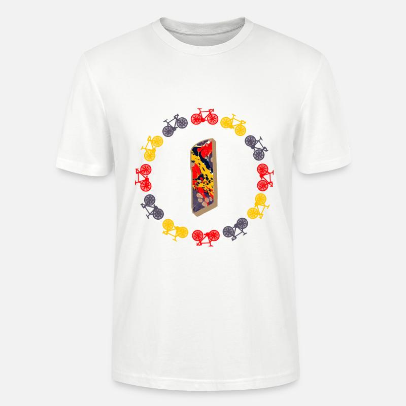 fahrrad e 202 i - Stanley/Stella Unisex Bio-T-Shirt CRAFTER - Weiß