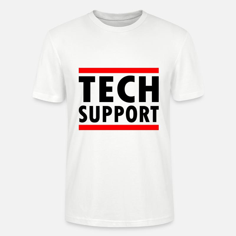 tech support - T-shirt bio CRAFTER Stanley Stella Unisexe - blanc