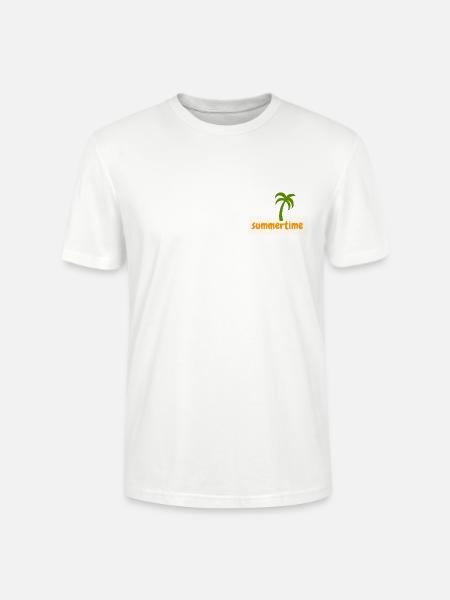 SUMMERTIME - Stanley/Stella Unisex Bio-T-Shirt CRAFTER - Weiß
