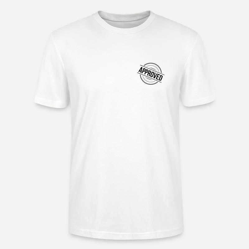Approved Stempel - Stanley/Stella Unisex Bio-T-Shirt CRAFTER - Weiß