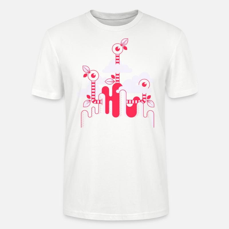Hills with Eyes - Stanley/Stella Unisex Bio-T-Shirt CRAFTER - Weiß
