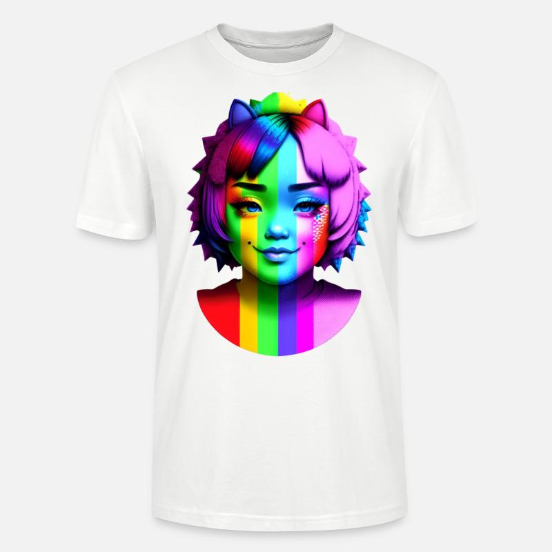 Stolz lesbisch - Stanley/Stella Unisex Bio-T-Shirt CRAFTER - Weiß