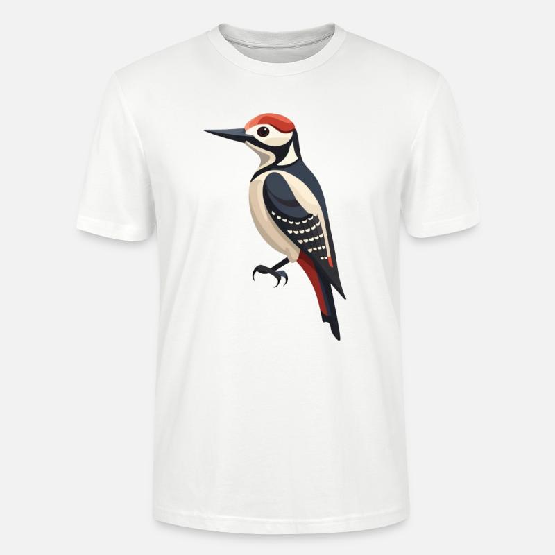 Pic épeiche - T-shirt bio CRAFTER Stanley Stella Unisexe - blanc