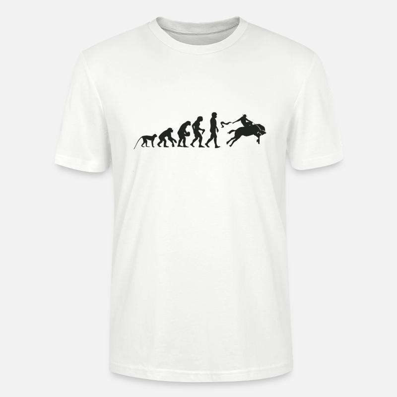 Evolution Rodeo - T-shirt bio CRAFTER Stanley Stella Unisexe - blanc
