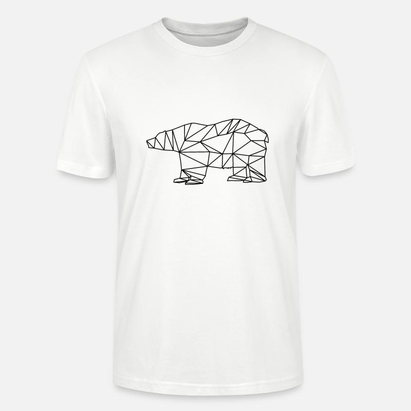 Eisbär - Stanley/Stella Unisex Bio-T-Shirt CRAFTER - Weiß