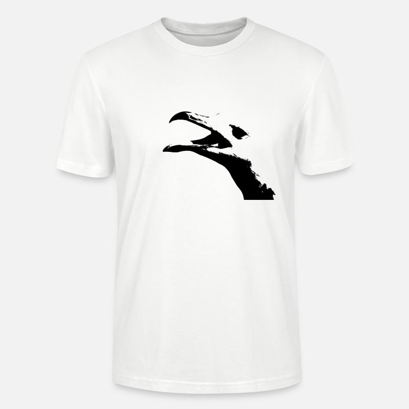 Möwe - Stanley/Stella Unisex Bio-T-Shirt CRAFTER - Weiß
