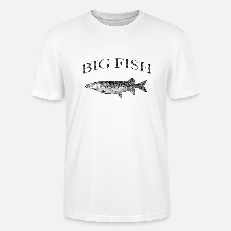 Big Fish - Stanley/Stella Unisex Bio-T-Shirt CRAFTER - Weiß