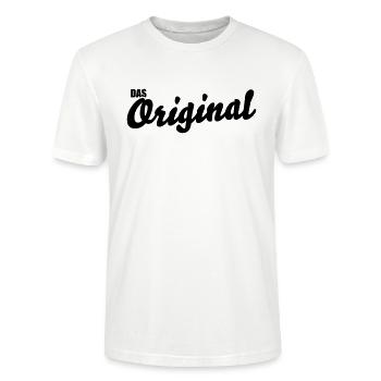 L'original - T-shirt bio CRAFTER Stanley Stella Unisexe - blanc - Devant - Alina (178cm) & Michal (187cm)