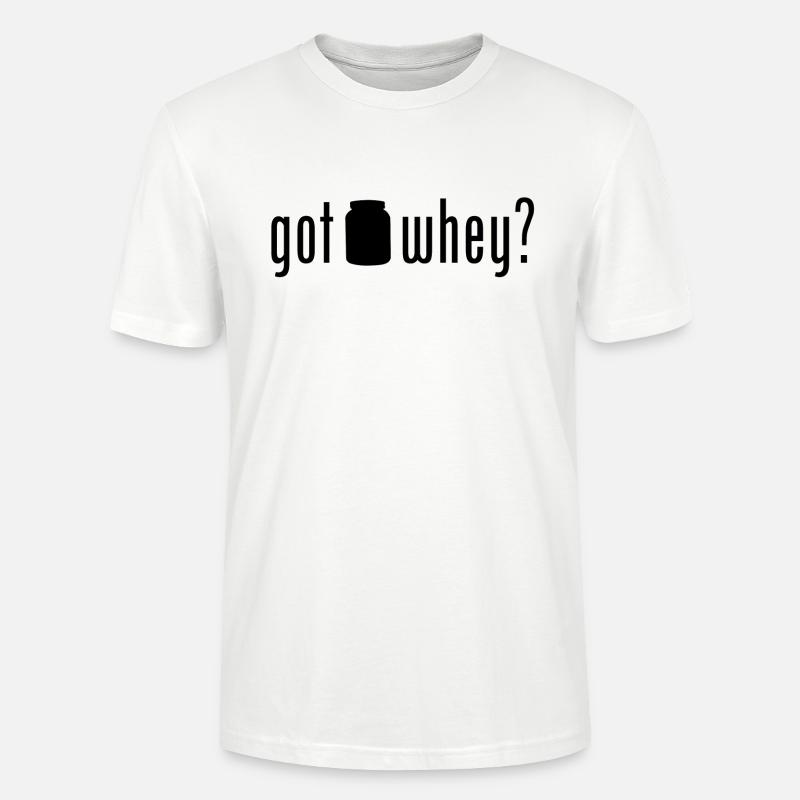 Vous avez du lactosérum? - T-shirt bio CRAFTER Stanley Stella Unisexe - blanc