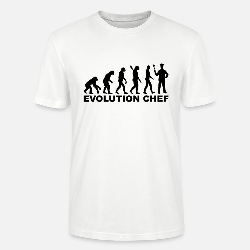 Cuisinier - T-shirt bio CRAFTER Stanley Stella Unisexe - blanc