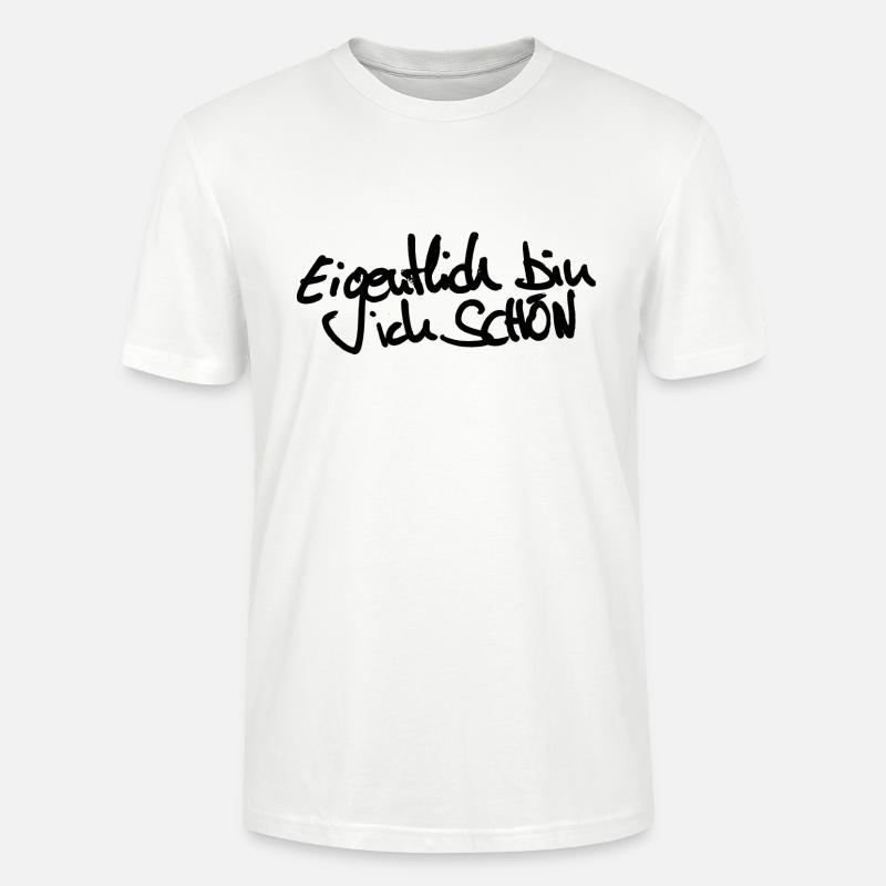 Schön oder - Stanley/Stella Unisex Bio-T-Shirt CRAFTER - Weiß