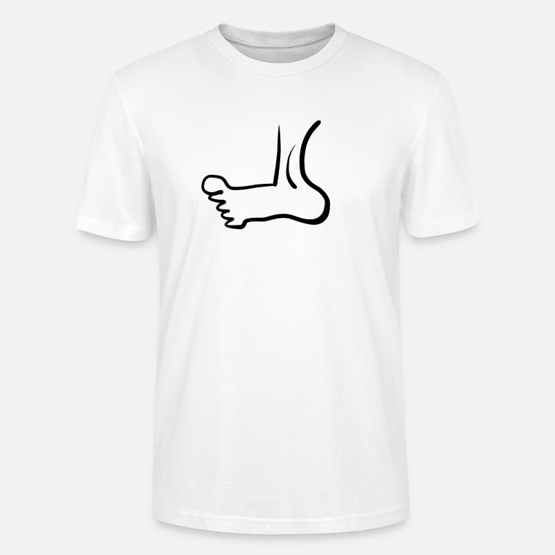 fuß biollogie - Stanley/Stella Unisex Bio-T-Shirt CRAFTER - Weiß