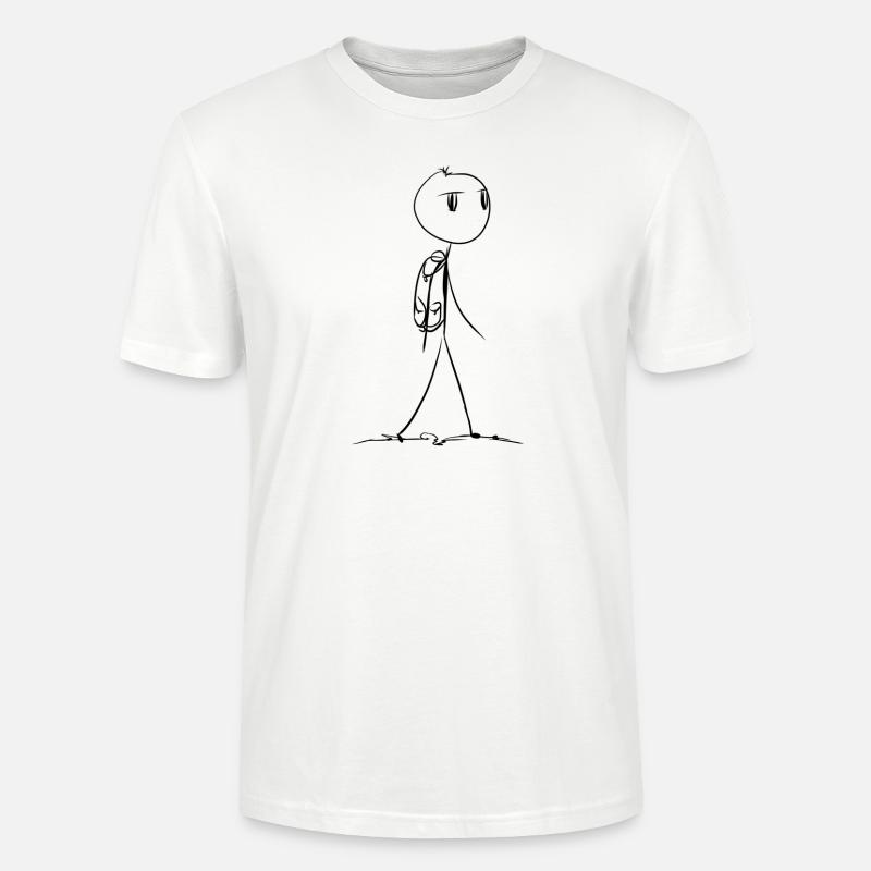 wandern wanderer - Stanley/Stella Unisex Bio-T-Shirt CRAFTER - Weiß
