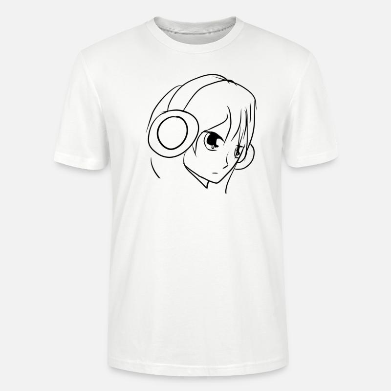 manga anime - Stanley/Stella Unisex Bio-T-Shirt CRAFTER - Weiß