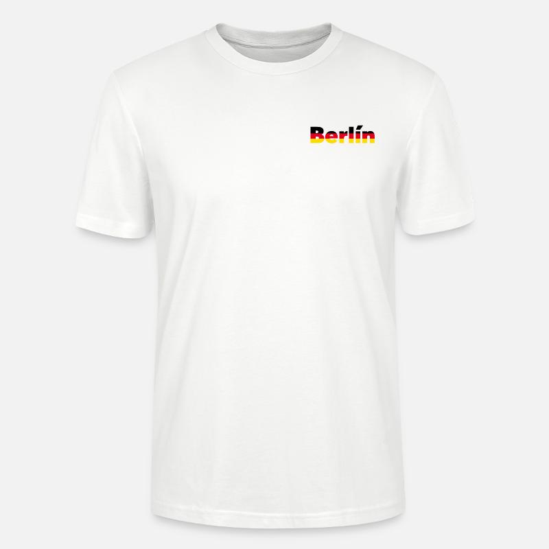 Berlin (Berlin) - Stanley/Stella Unisex Bio-T-Shirt CRAFTER - Weiß