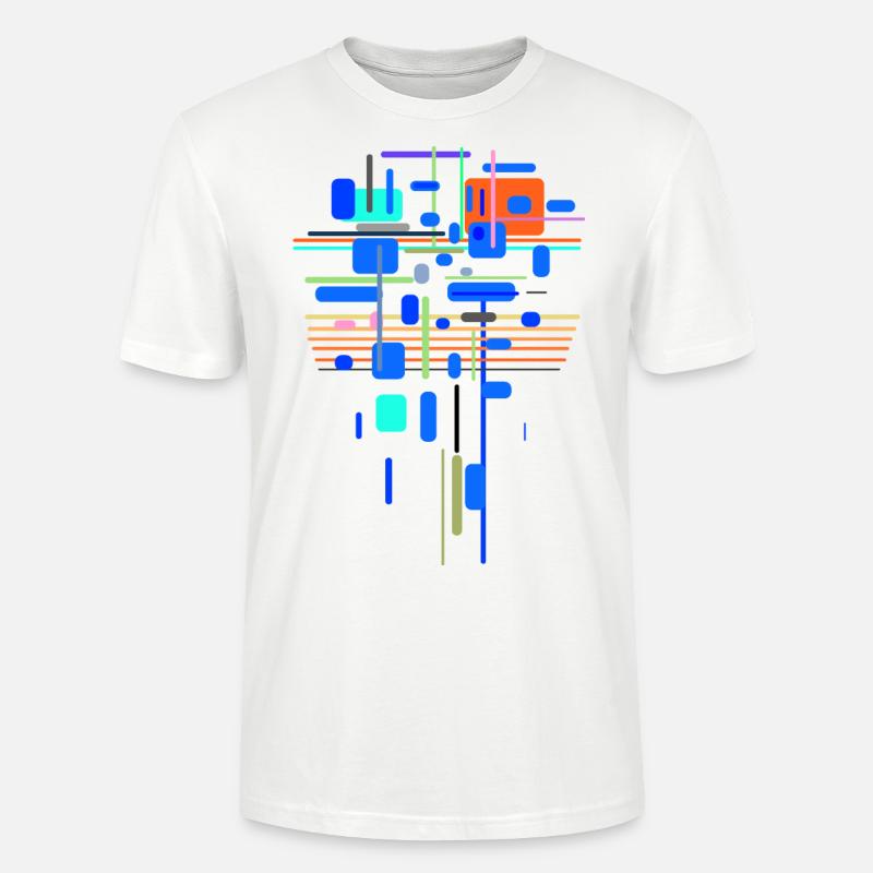 Conception de modèles d’architecture - T-shirt bio CRAFTER Stanley Stella Unisexe - blanc