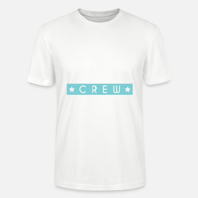 Équipage de navigation - T-shirt bio CRAFTER Stanley Stella Unisexe - blanc