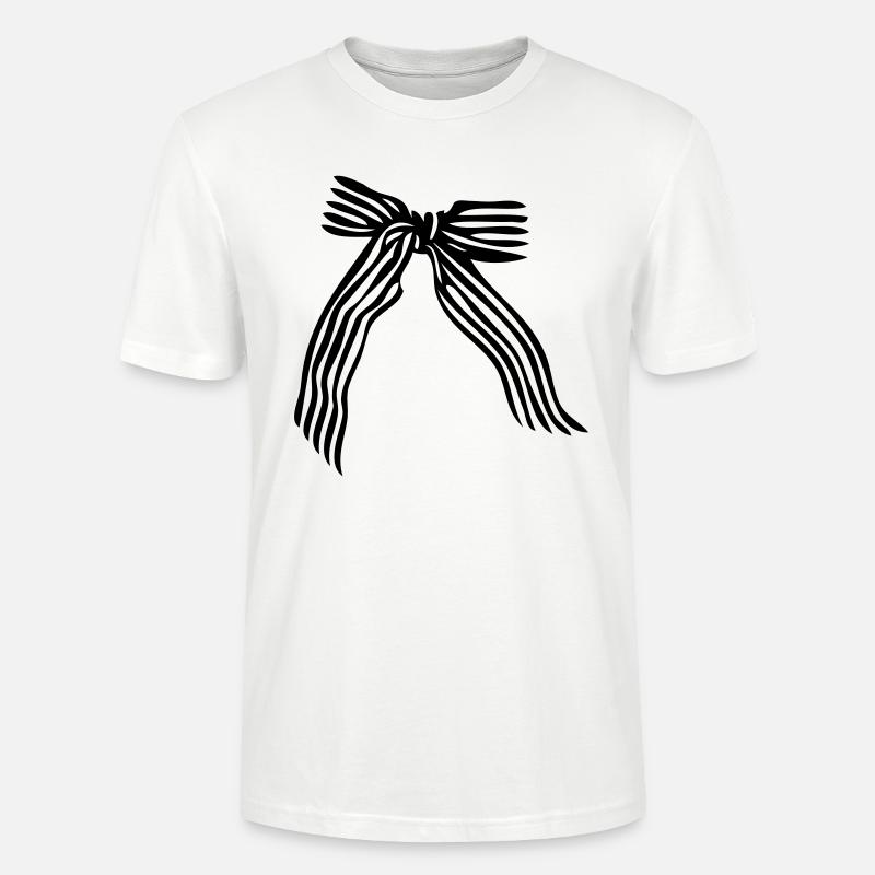 Bandes de ruban de modèle - T-shirt bio CRAFTER Stanley Stella Unisexe - blanc