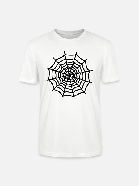spider web1 - Stanley/Stella CRAFTER Unisex Organic T-Shirt - white